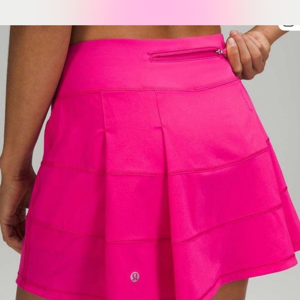 lululemon athletica sonic pink Pace Rival skirt - Picture 8 of 14